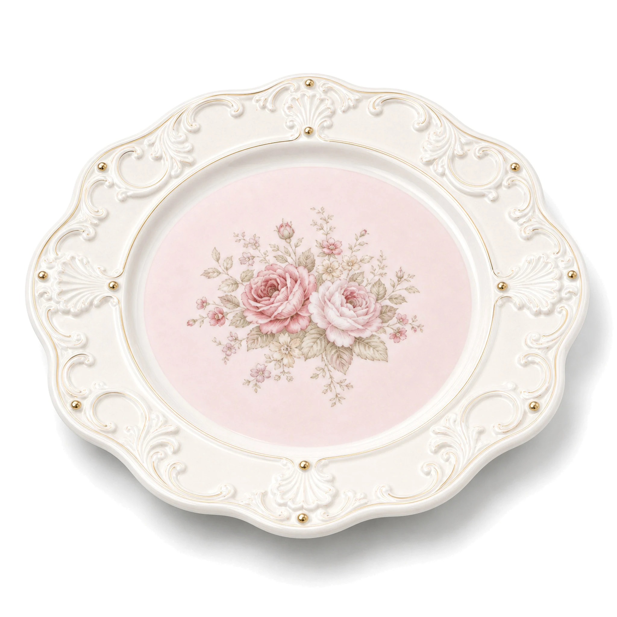 Plate — Pink · LUM-TW-000602-OTH-01 — catalog product view
