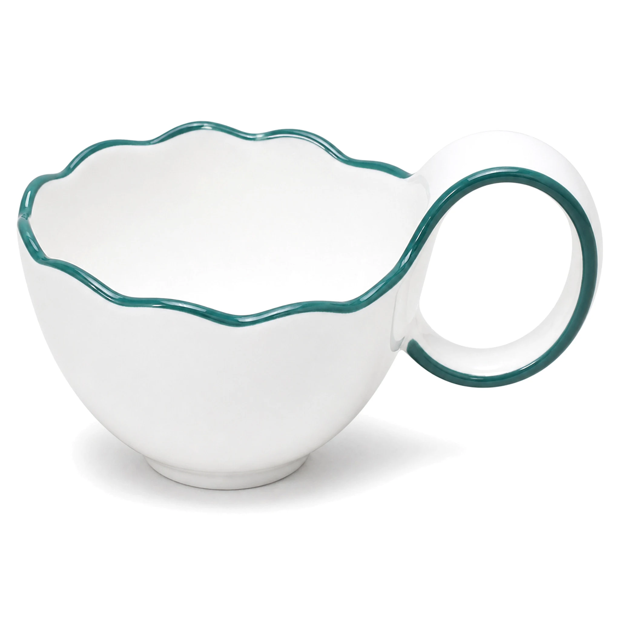 Cup — White & Green · LUM-TW-000950-MUG-01 — catalog product view