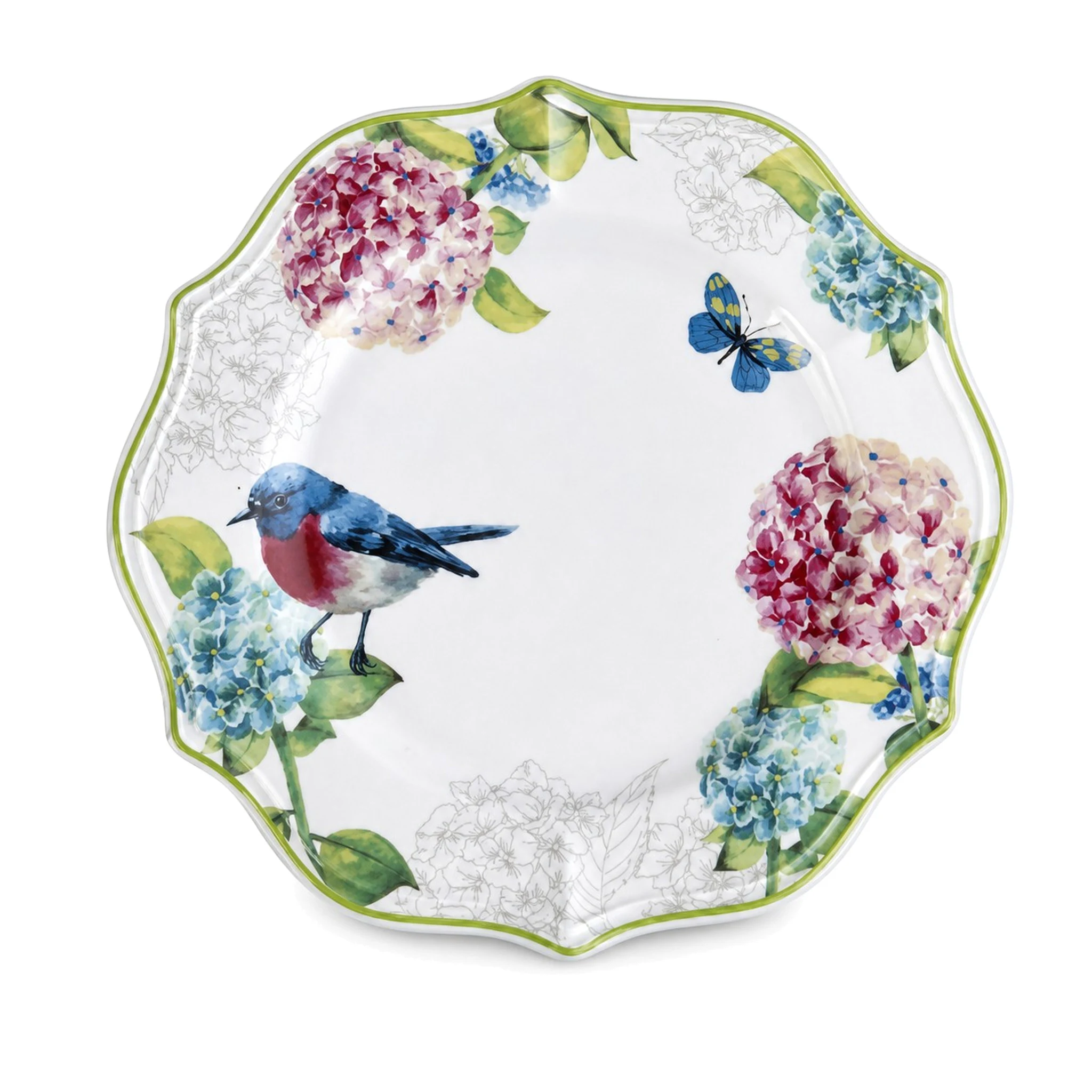 10.5″ Plate — White & Multicolor · LUM-TW-001693-SAU-01 — catalog product view