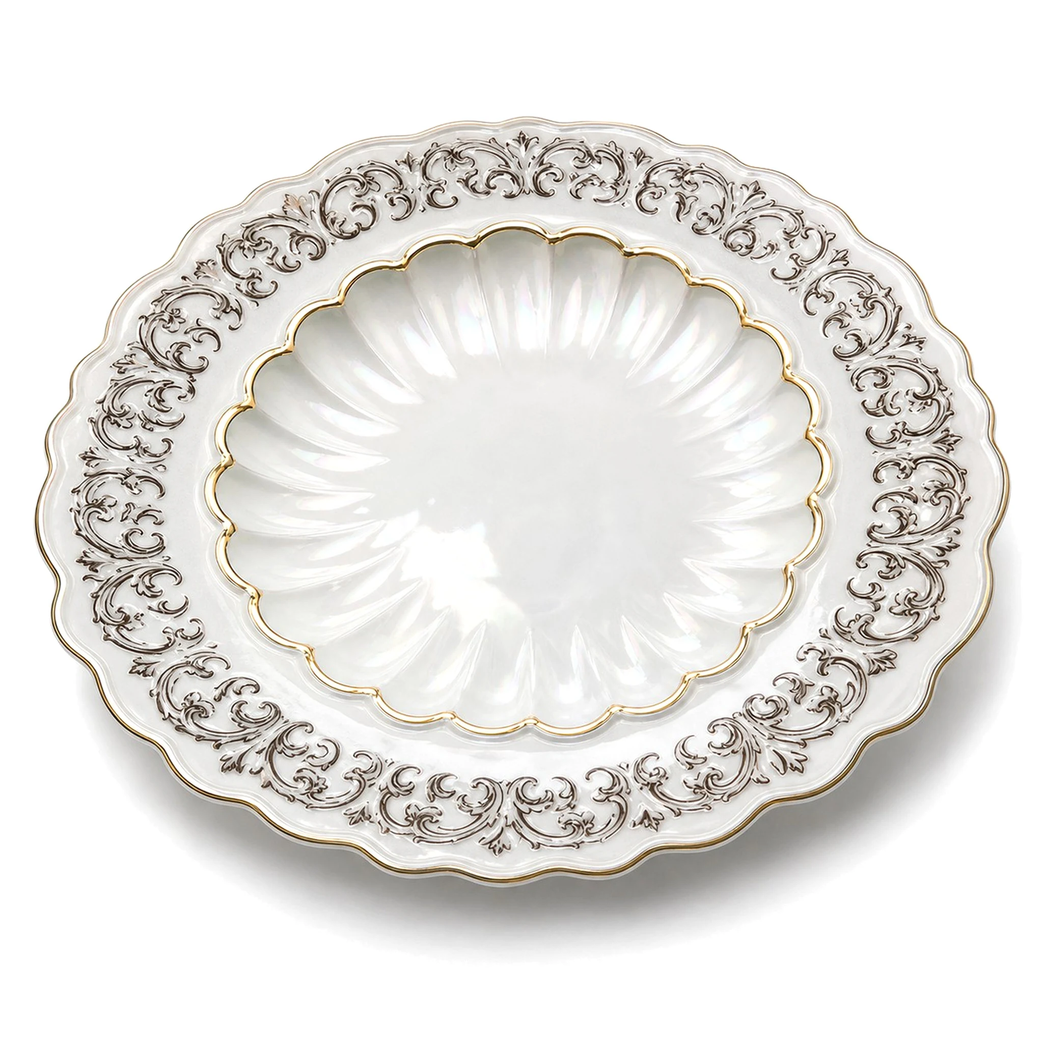 10″ Plate — White · LUM-TW-001738-SAU-01 — catalog product view