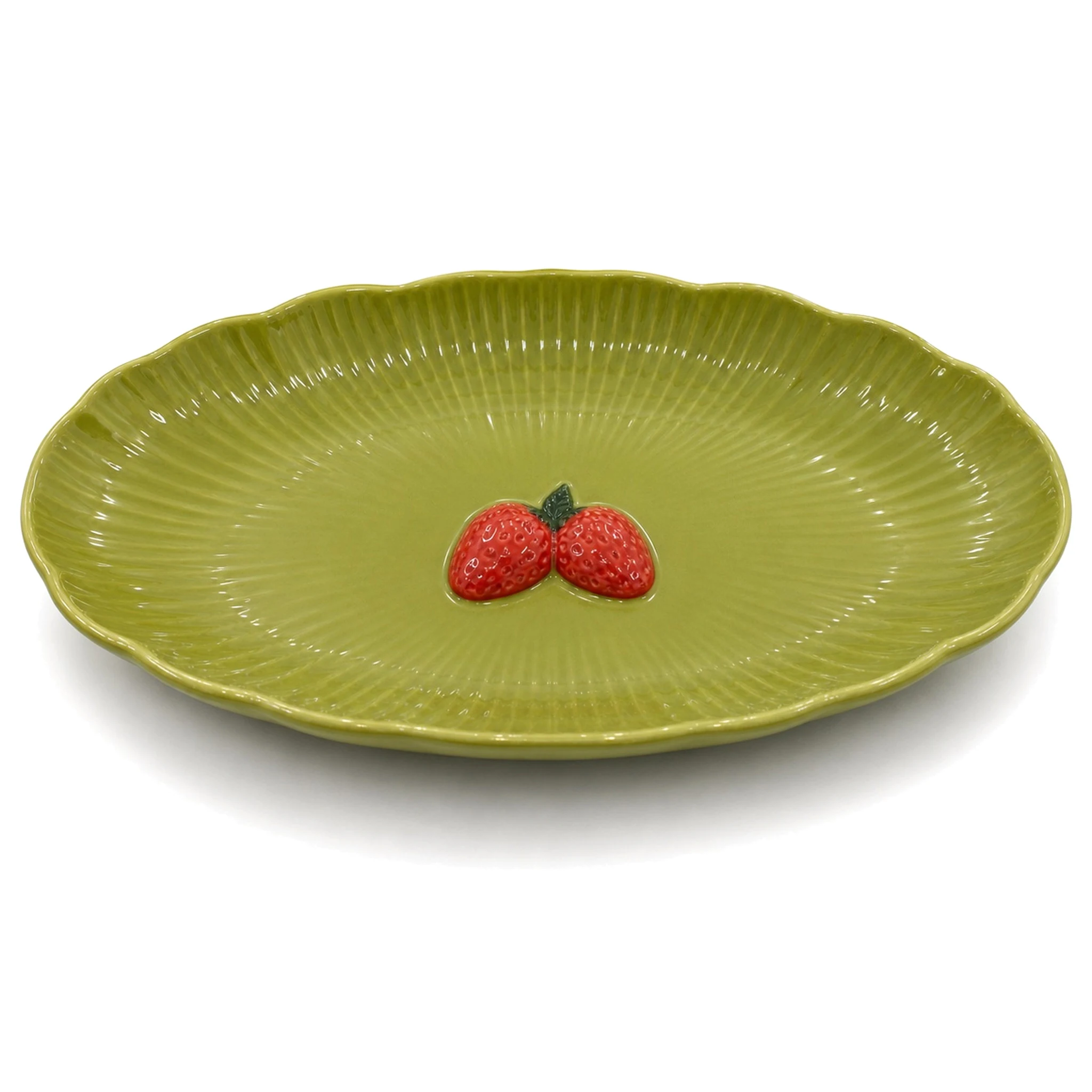 10″ Plate — Green · LUM-TW-002891-SAU-01 — catalog product view