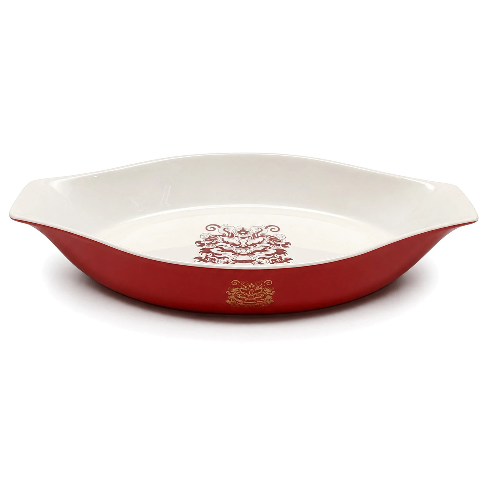 Plate — White & Red · LUM-TW-002938-SAU-01 — catalog product view