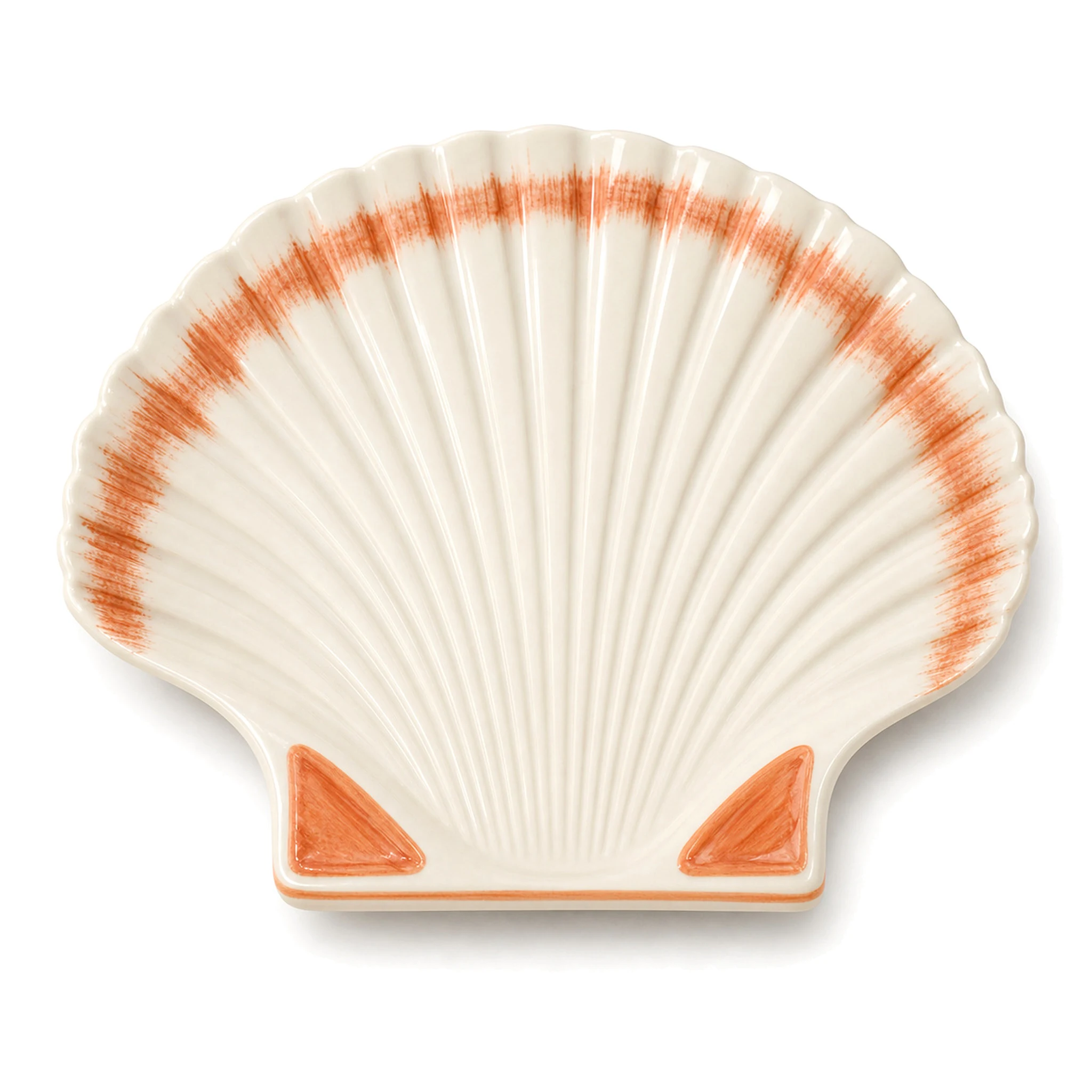 Flat Plate — White & Orange · LUM-TW-001937-SAU-01 — catalog product view