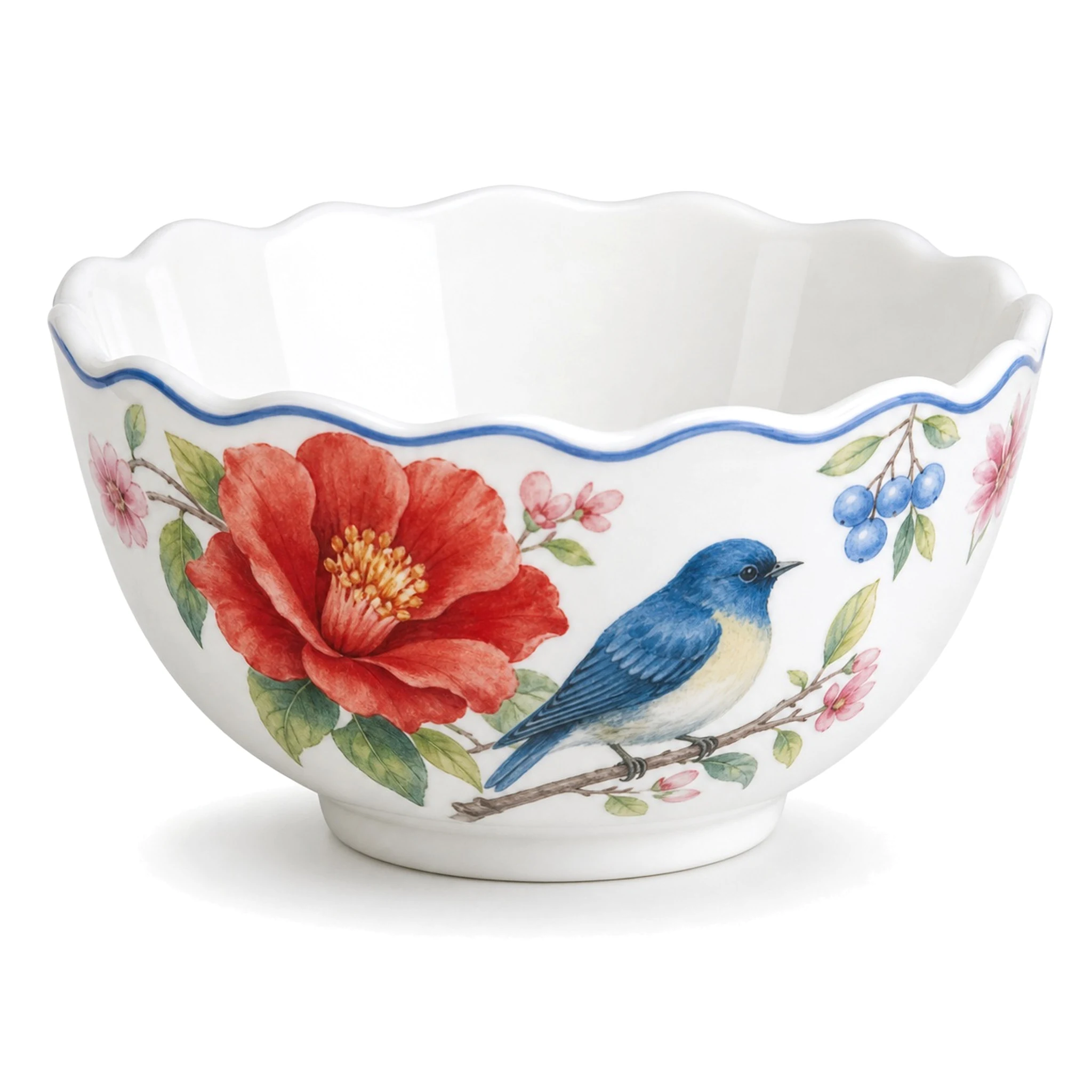 4.75″ Bowl — White & Multicolor · LUM-TW-003315-BWL-01 — catalog product view