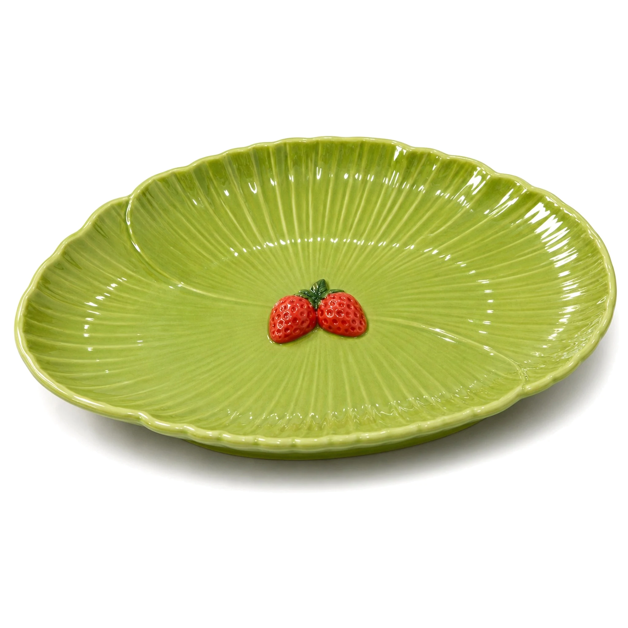 12″ Plate — Green · LUM-TW-003051-SAU-01 — catalog product view