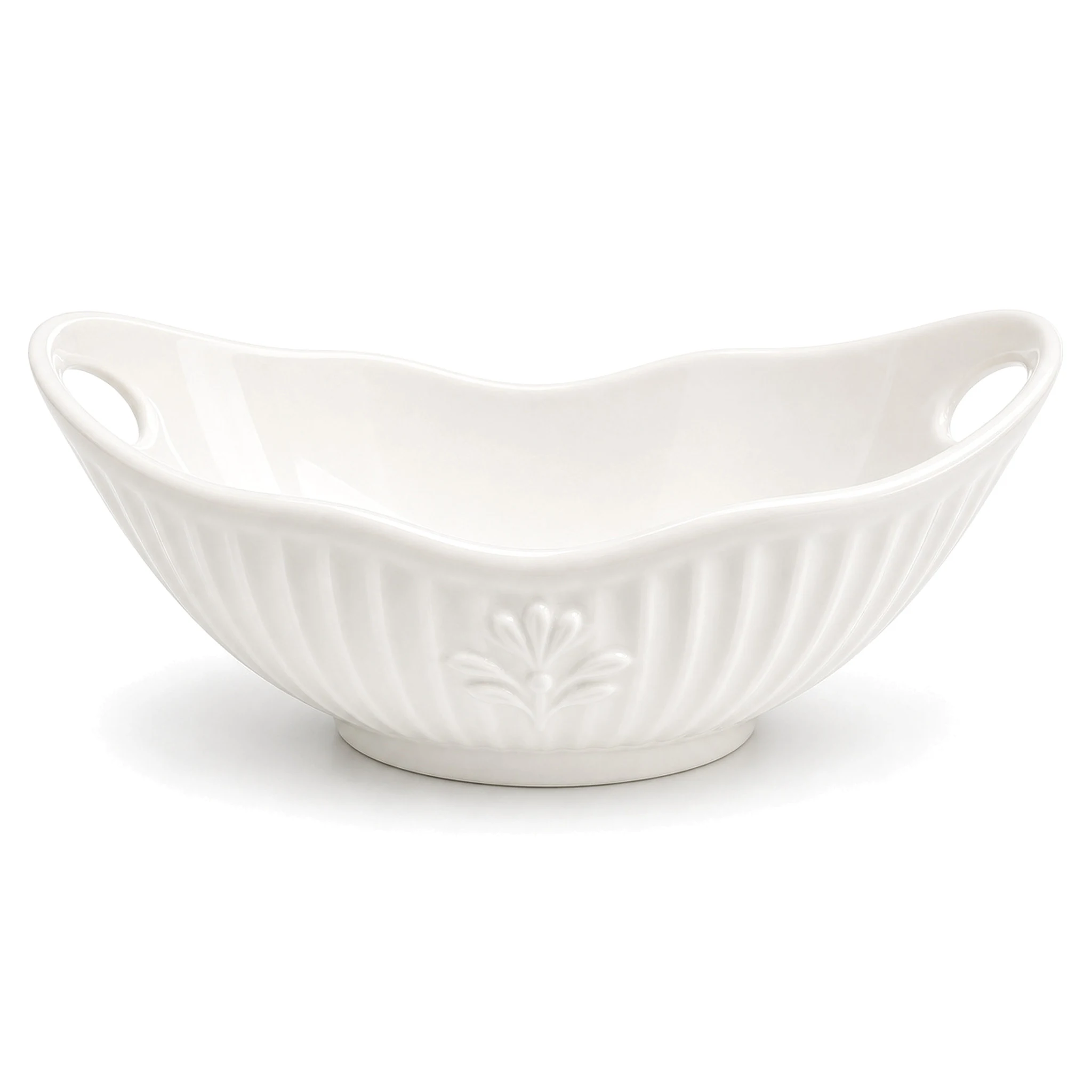 14.5″ Ingot Bowl — White · LUM-TW-000550-OTH-01 — catalog product view