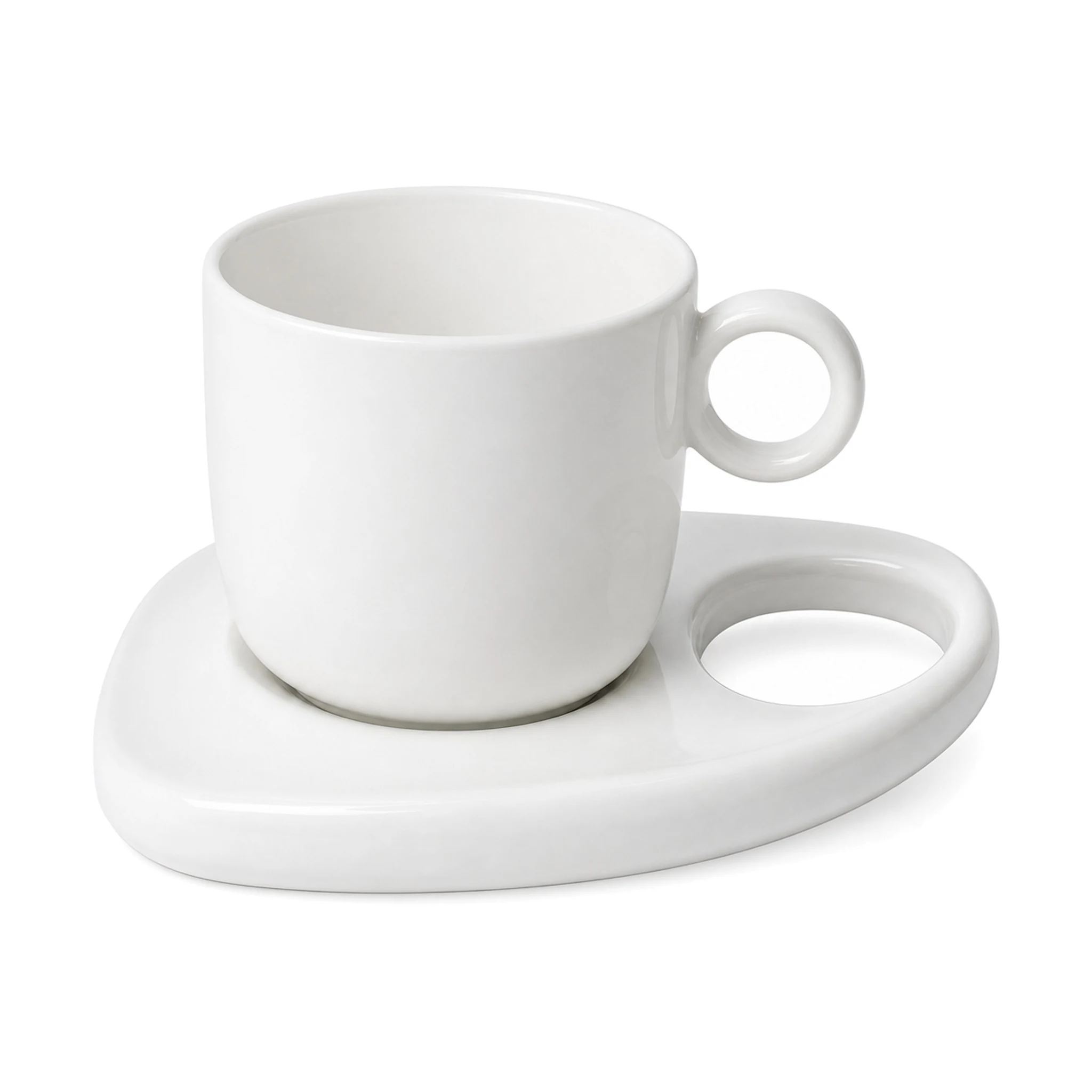 250 ml Cup & Saucer — White · LUM-TW-000079-SET-01 — catalog product view
